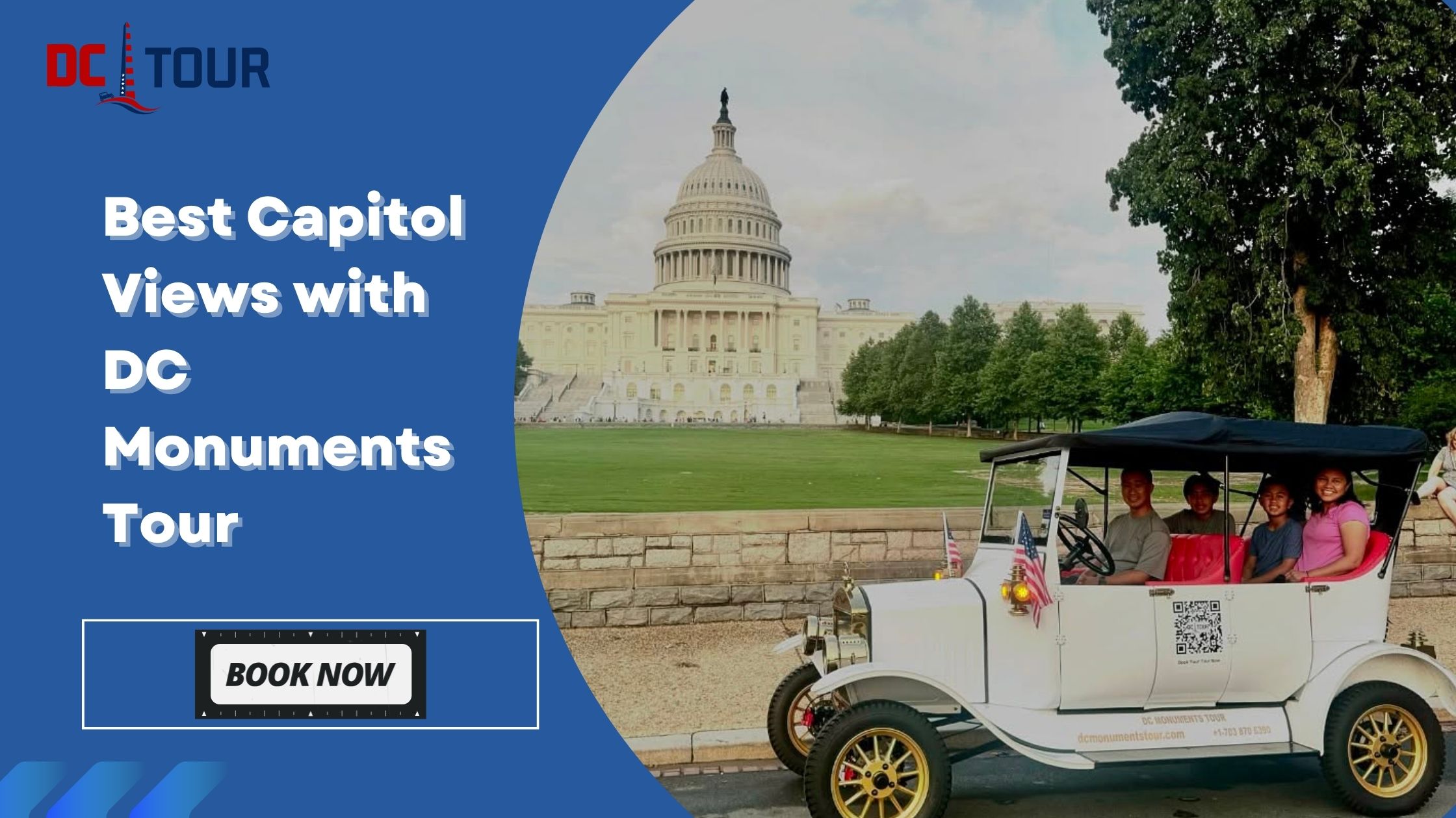Best Capitol Views with DC Monuments Tour